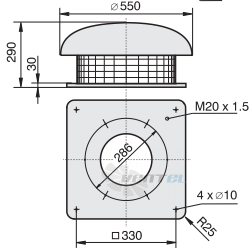 Rosenberg DH 310 L-4-4 D - описание, технические характеристики, графики